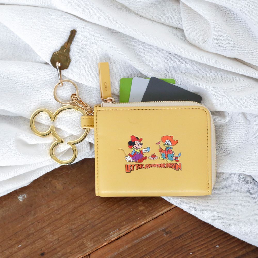 【ACCOMMODE】ミッキー ドナルドレトロアートフラグメントケース(D-ST1841/YE)