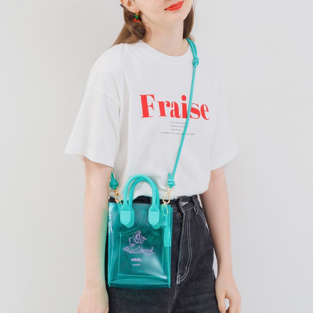 【ACCOMMODE】『リトル・マーメイド』アリエル カラップボックスミニショルダー(D-DI101/AR)