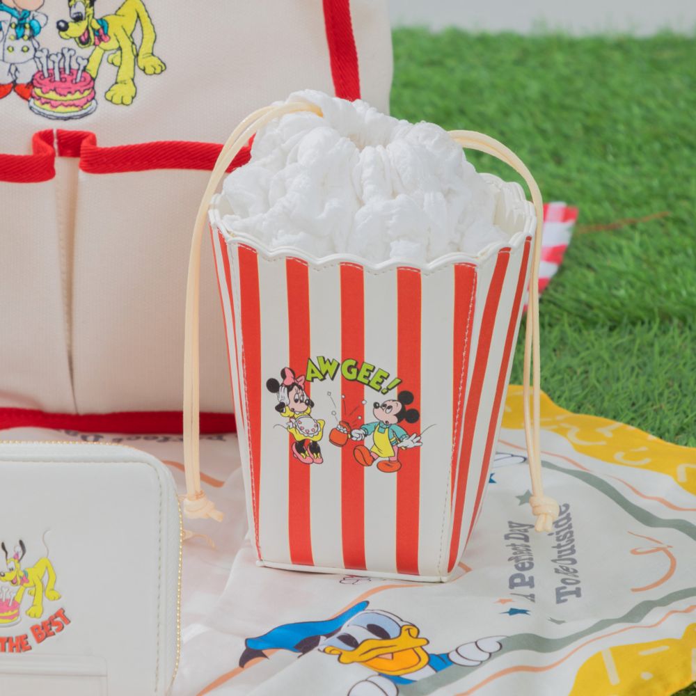 【ACCOMMODE】ミッキー ミニー ポップコーンポーチ(D-KJ1381/POP)