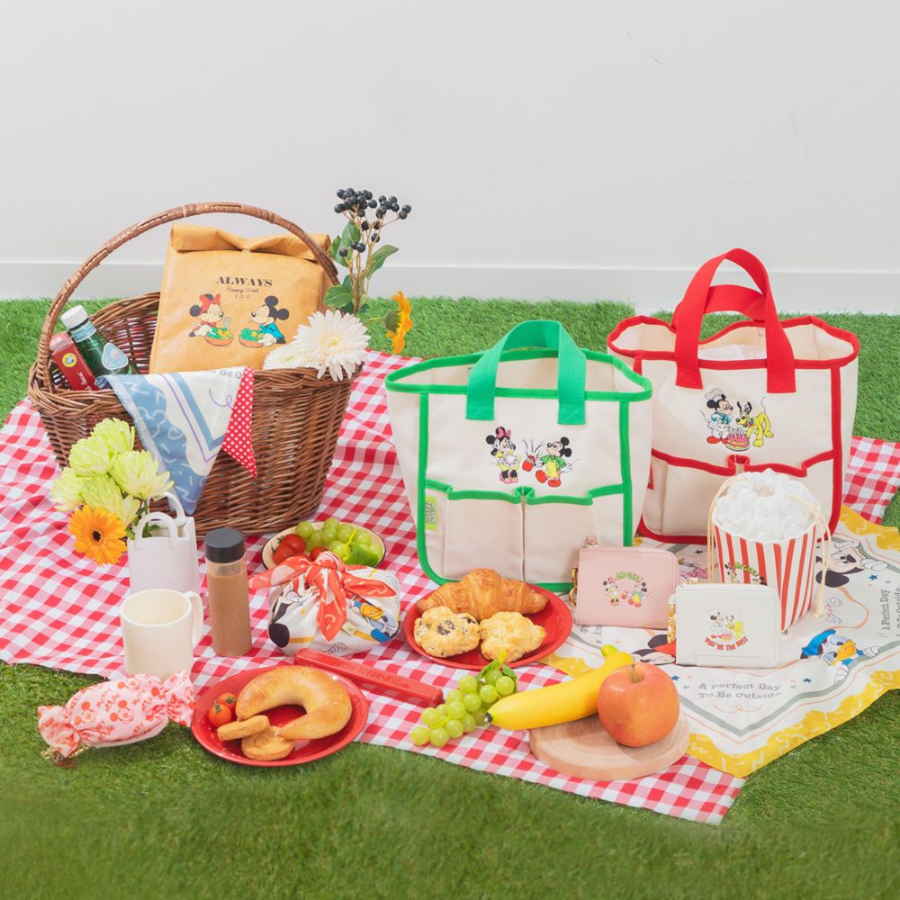 【ACCOMMODE】ミッキー ミニー ポップコーンポーチ(D-KJ1381/POP)