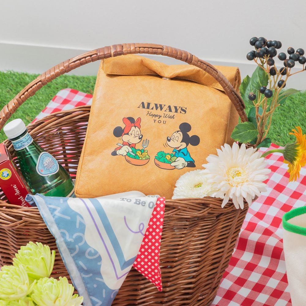 【ACCOMMODE】ミッキー ミニー クラフトクーラーポーチ(D-KJ 1382/BE)