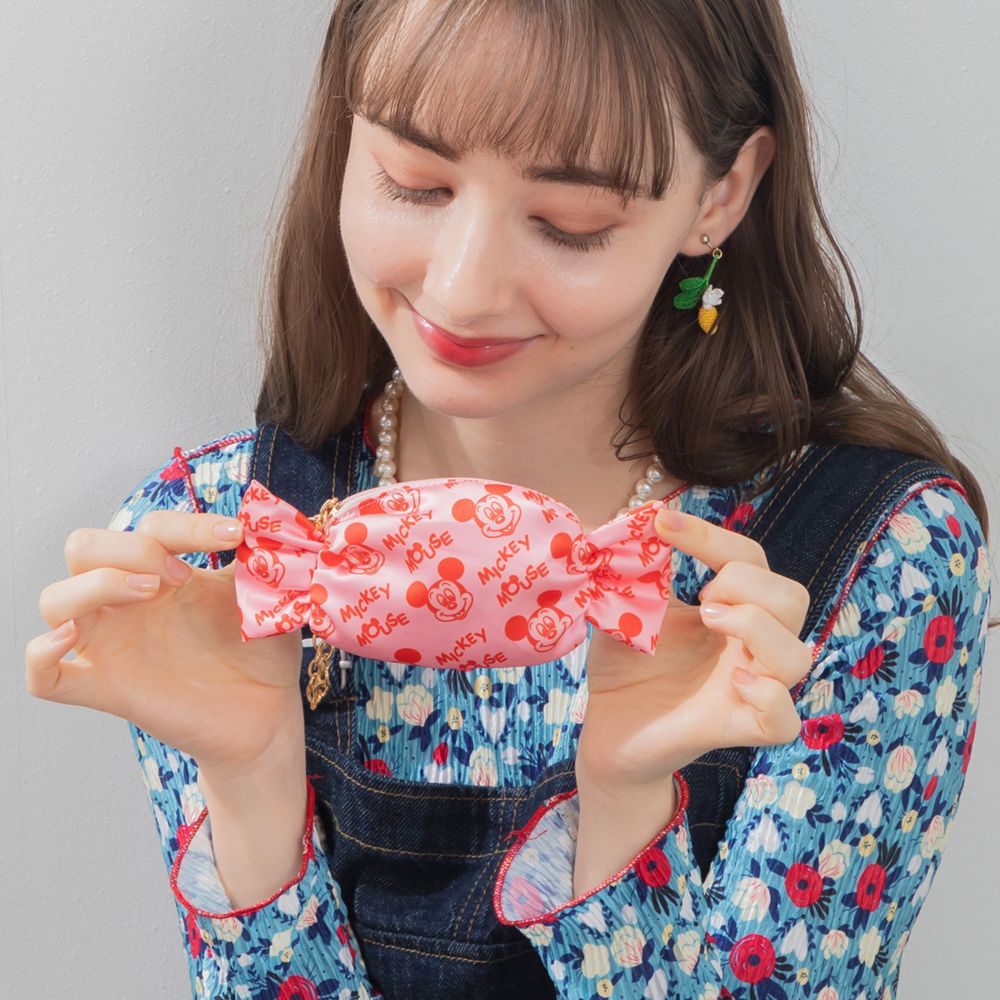 【ACCOMMODE】ミッキー キャンディーミニポーチ(D-KJ 1383/PI)