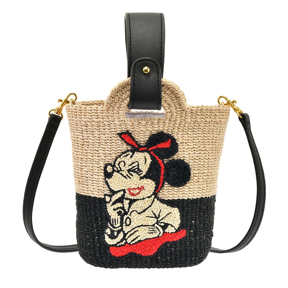 公式 ショップディズニー Accommode ミニー ショルダーバッグ ワンハンドル ブラック