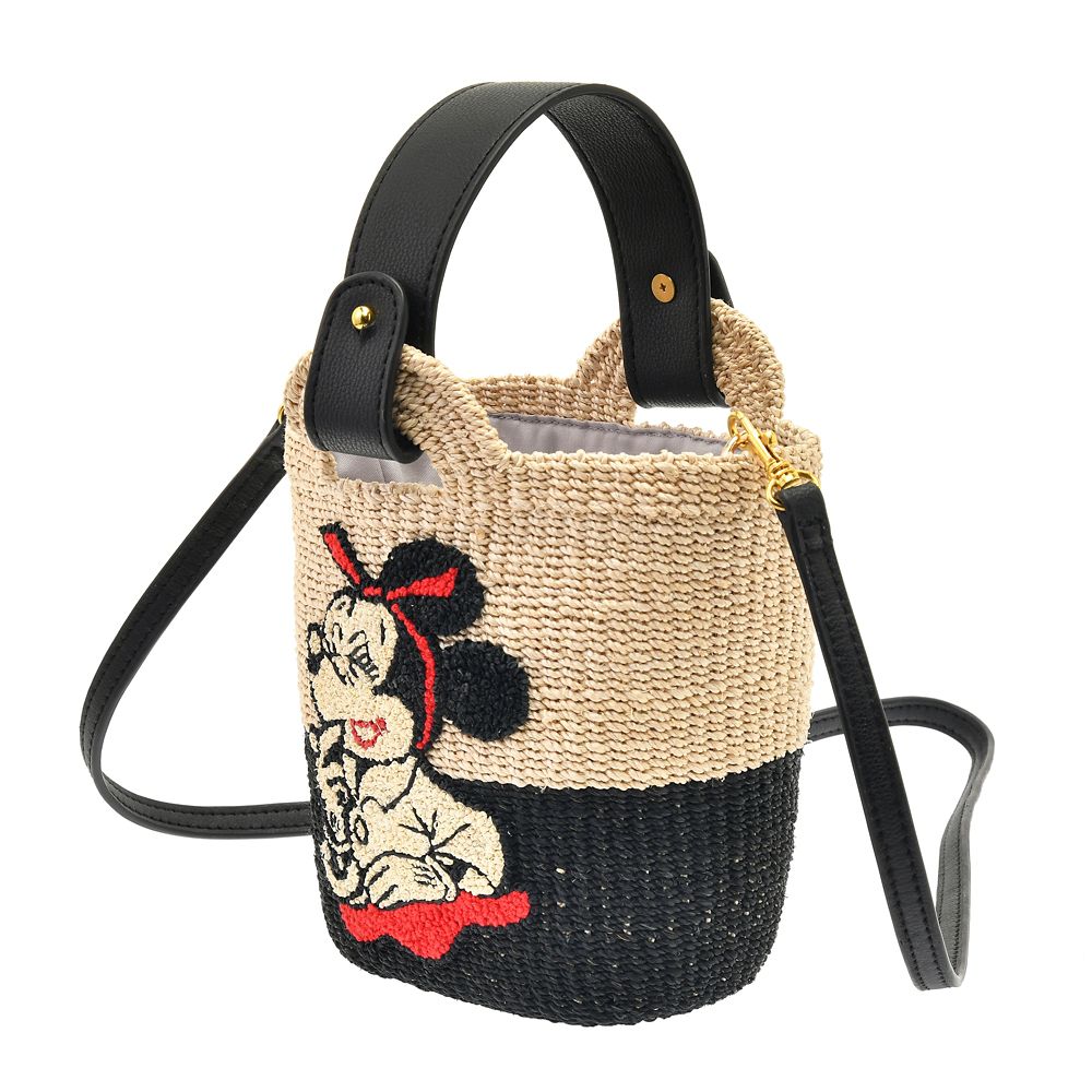 公式 ショップディズニー Accommode ミニー ショルダーバッグ ワンハンドル ブラック