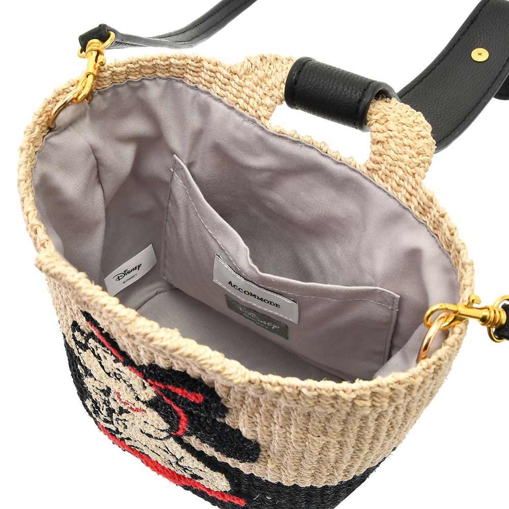 公式 ショップディズニー Accommode ミニー ショルダーバッグ ワンハンドル ブラック