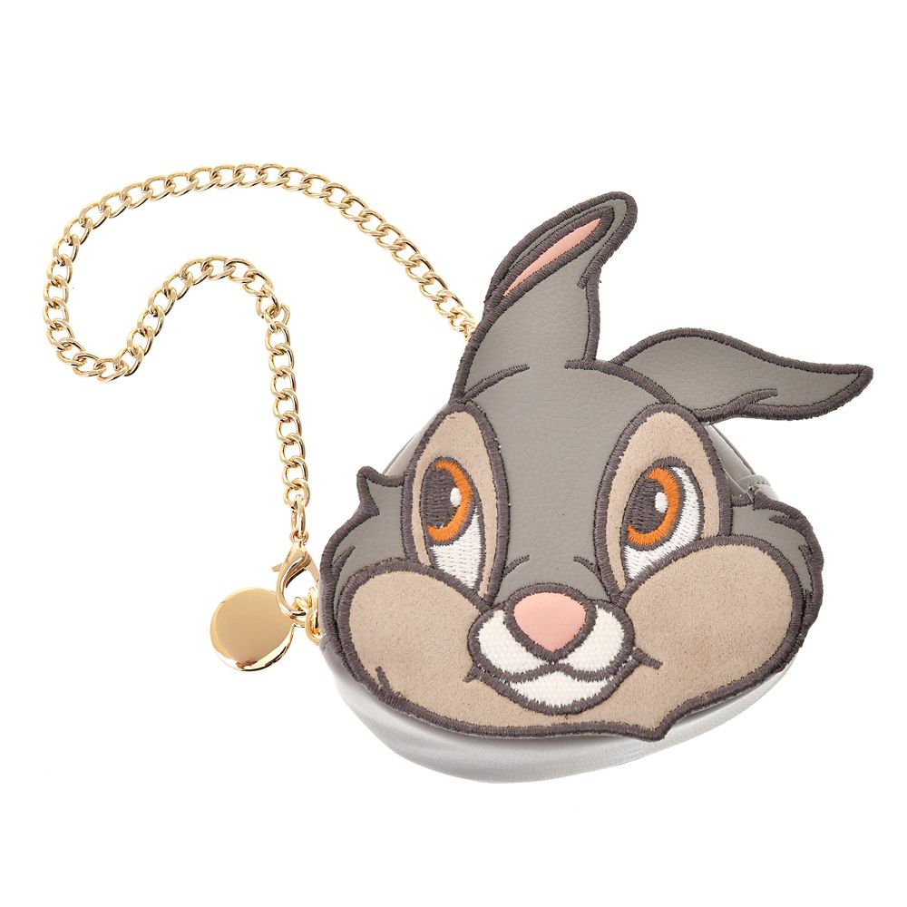 公式 ショップディズニー Accommode とんすけ ポーチチャーム パッチワークダイカット グレー