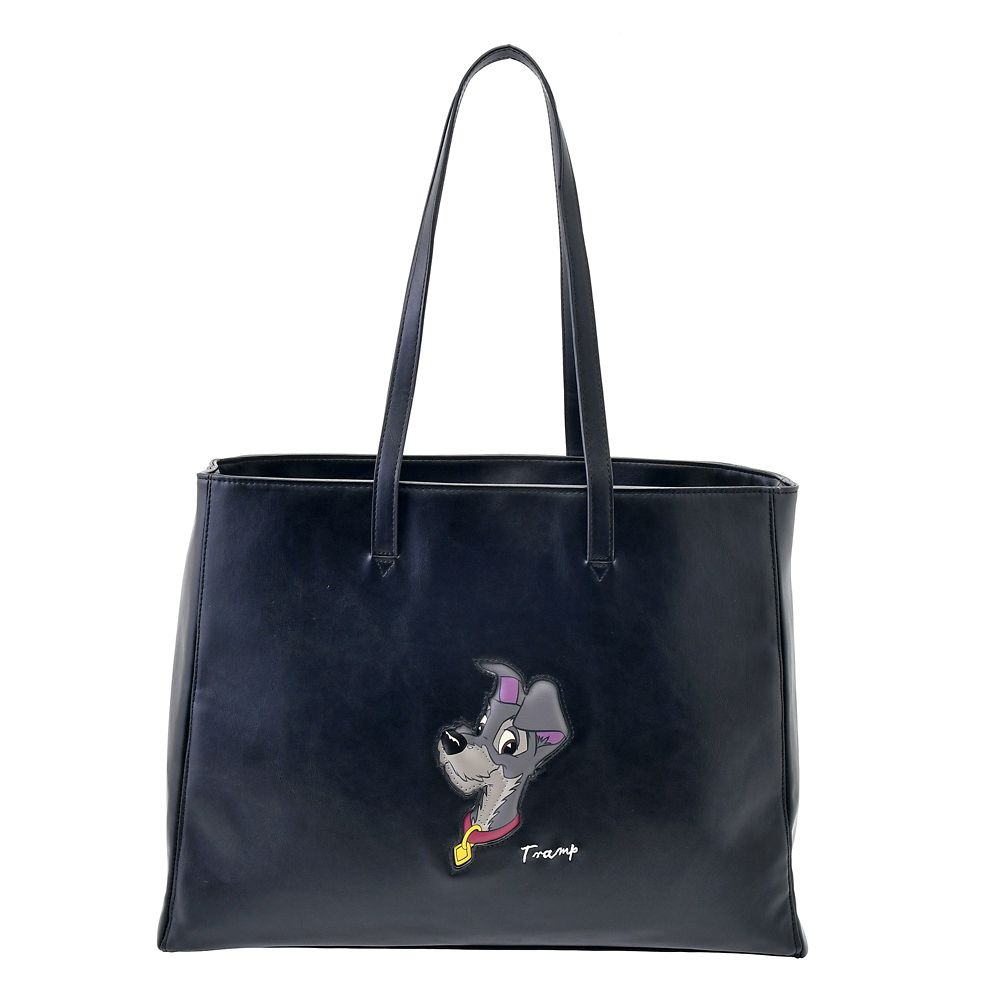 公式 ショップディズニー Accommode トランプ トートバッグ フェイスパッチ わんわん物語