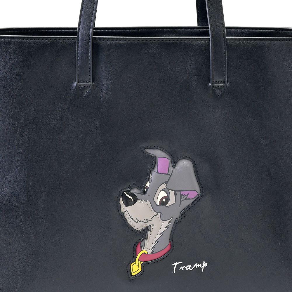 公式 ショップディズニー Accommode トランプ トートバッグ フェイスパッチ わんわん物語