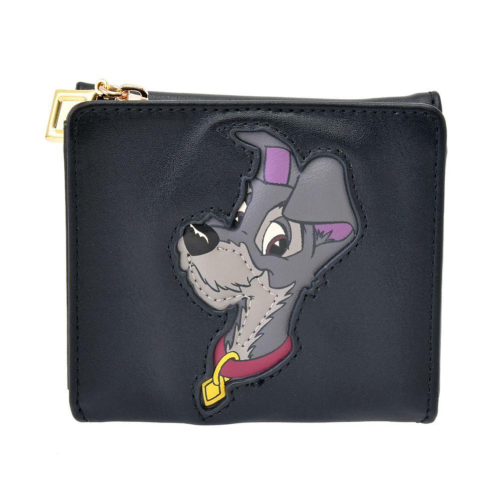 公式 ショップディズニー Accommode トランプ 財布 ウォレット フェイスパッチ わんわん物語