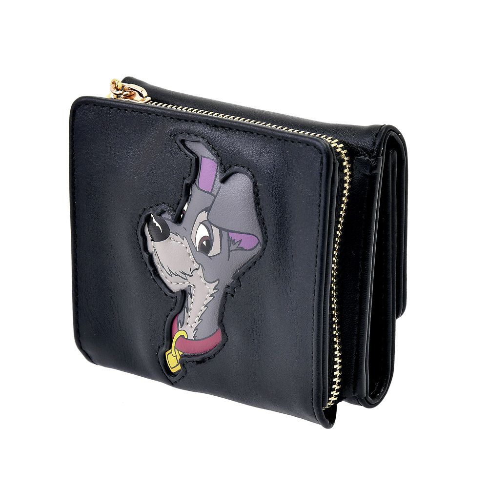 公式 ショップディズニー Accommode トランプ 財布 ウォレット フェイスパッチ わんわん物語