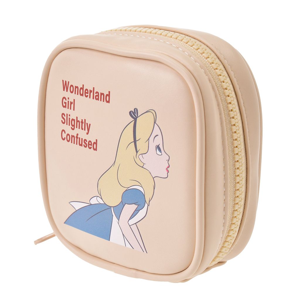 公式 ショップディズニー Accommode アリス ポーチ メッセージピック