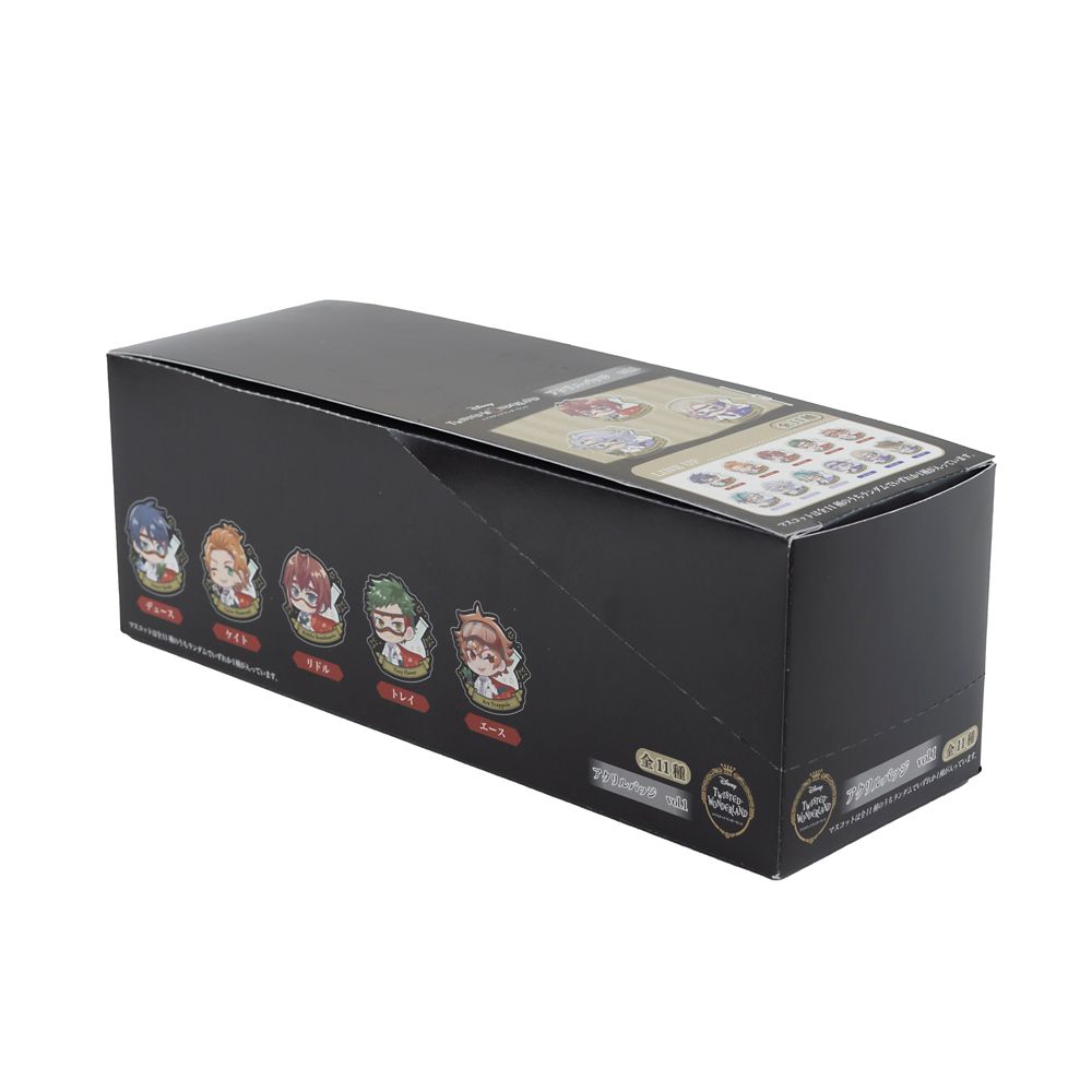 公式 ショップディズニー ツイステッドワンダーランド アクリルバッジvol 1 コンプリートbox