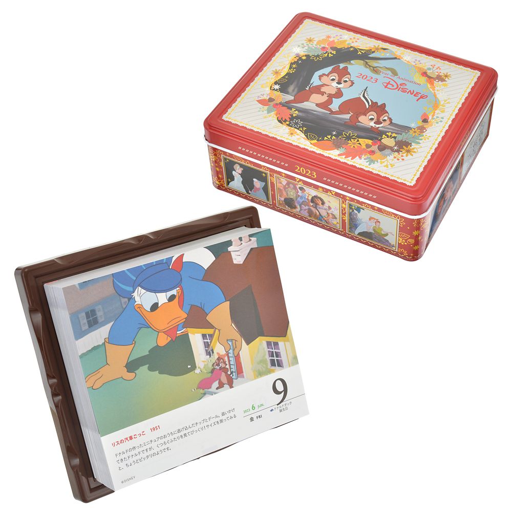 公式 ショップディズニー ディズニーキャラクター 日めくりカレンダー 23 Calendars Organizers
