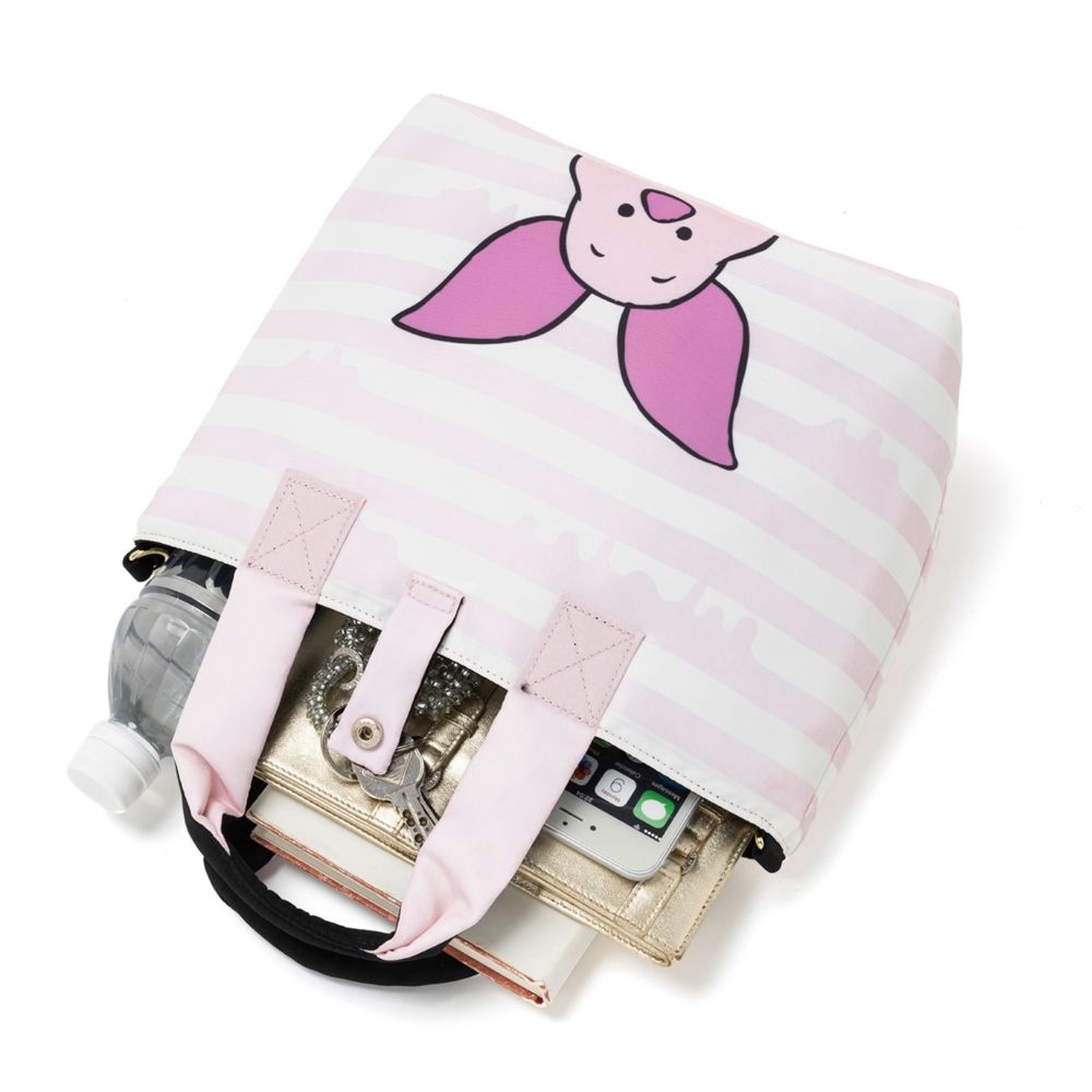 公式 ショップディズニー Anteprima Misto ディズニー ピグレット スモール ピンク ブラック