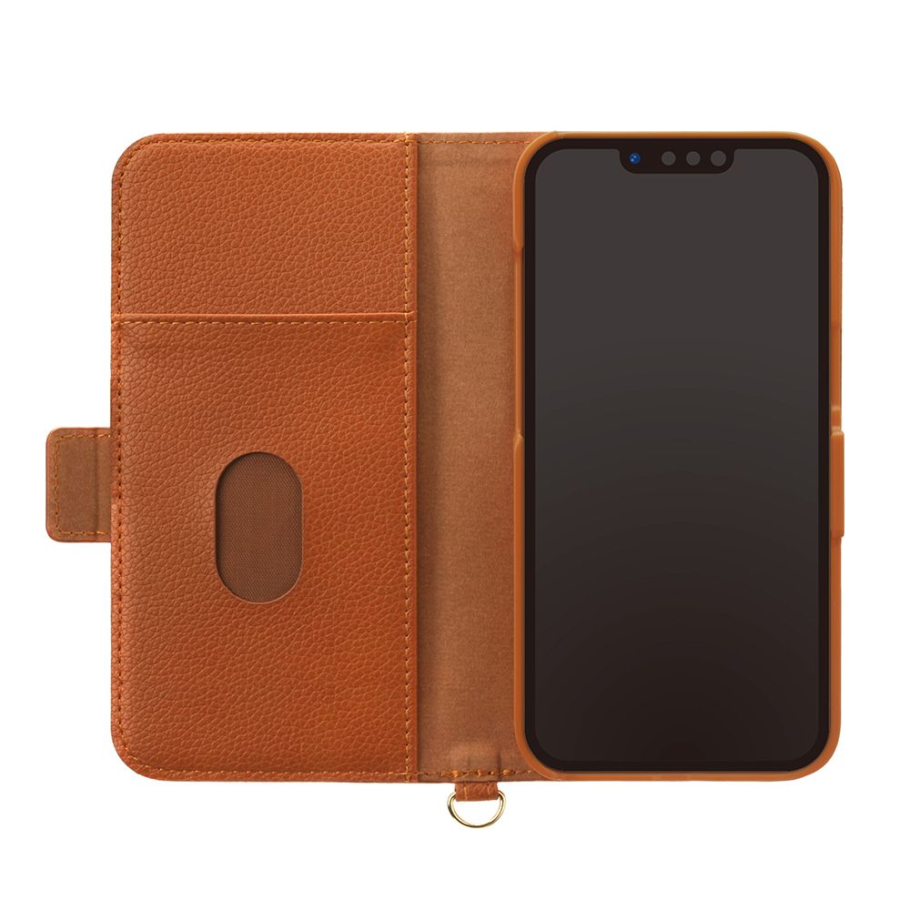 くまのプーさん iPhone 13 mini用 フリップカバー