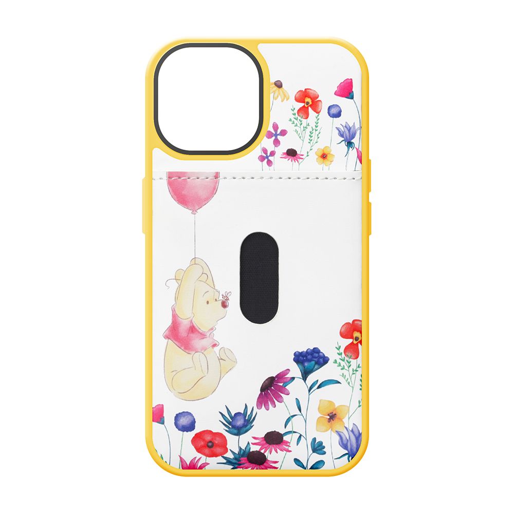 くまのプーさん iPhone 13 mini用 タフポケットケース