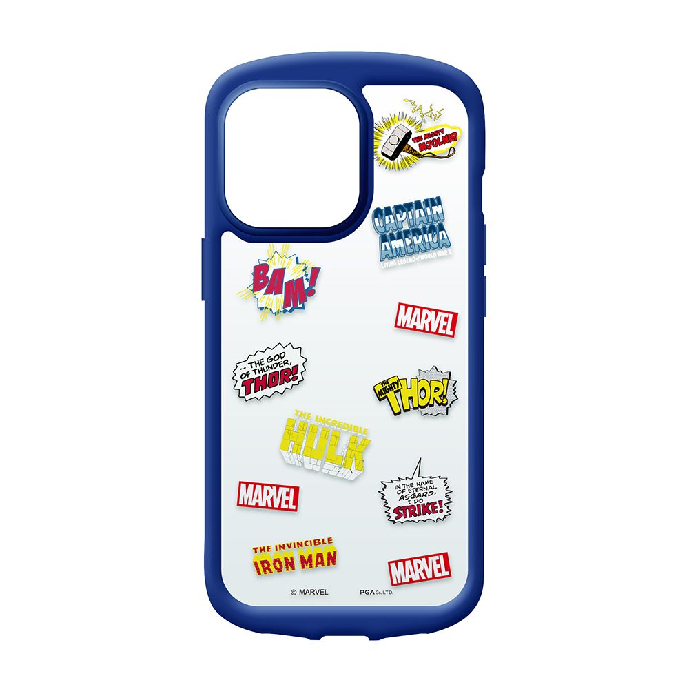 アベンジャーズ iPhone 13 Pro用 ガラスタフケース