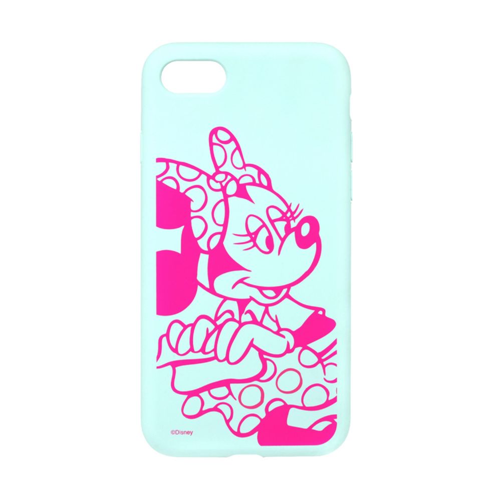 ミニーマウス iPhone 7/8/SE(第2世代)/SE(第3世代)用 MagSafe対応 抗菌スリムシリコンケース