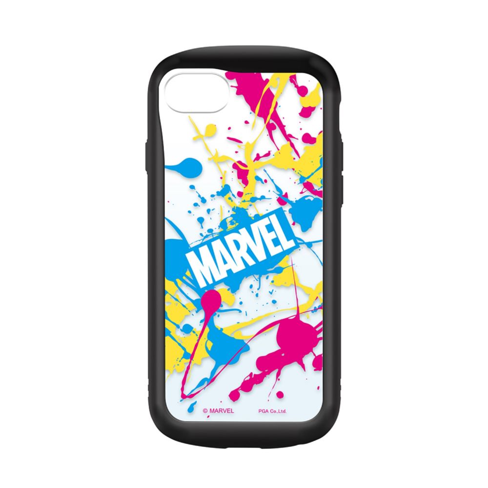 iPhone 6/6s/7/8/SE(第2世代)/SE(第3世代)用 ガラスタフケース スプラッシュ