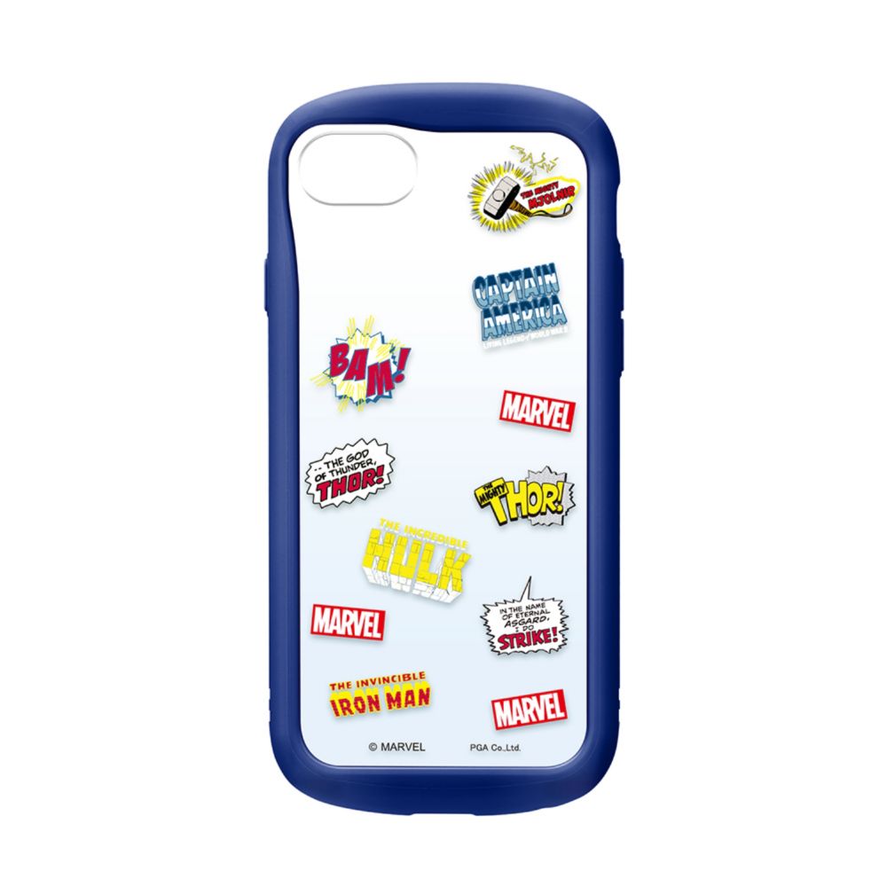 アベンジャーズ iPhone 6/6s/7/8/SE(第2世代)/SE(第3世代)用 ガラスタフケース