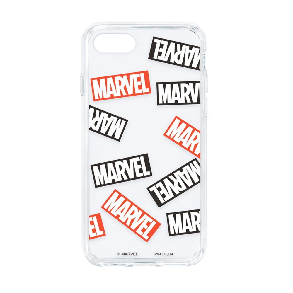 マーベル ロゴ iPhone 7/8/SE(第2世代)/SE(第3世代)用 抗菌ハイブリッドケース