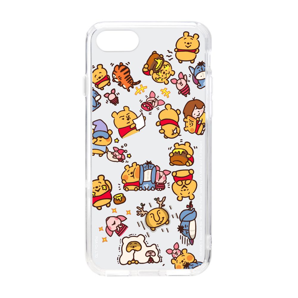 公式 ショップディズニー カナヘイ画 Iphone Se 第3世代 Se 第2世代 8 7用 ハイブリッドケース くまのプーさん