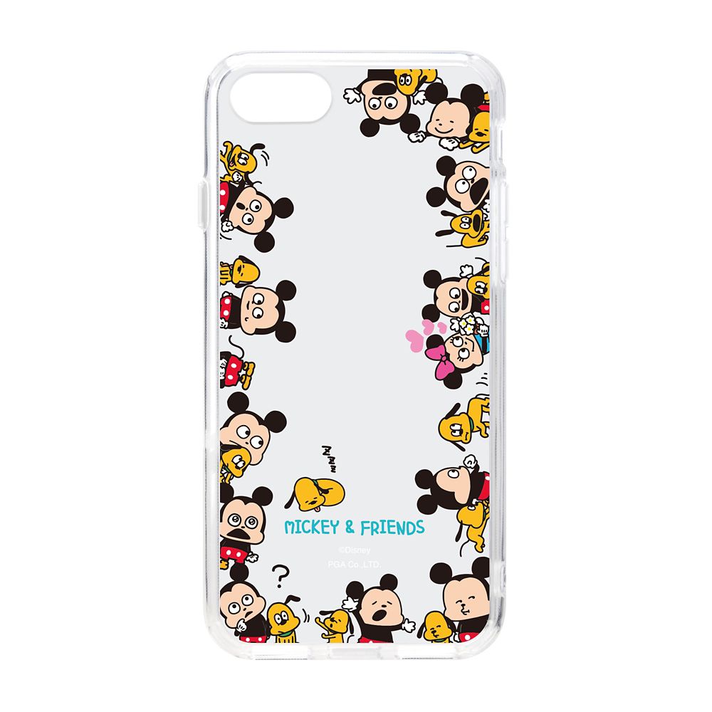 公式 ショップディズニー にしむらゆうじ画 Iphone Se 第3世代 Se 第2世代 8 7用 ハイブリッドケース ミッキー プルート