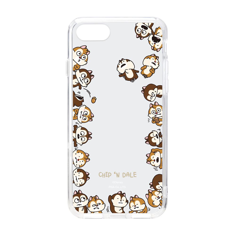 公式 ショップディズニー にしむらゆうじ画 Iphone Se 第3世代 Se 第2世代 8 7用 ハイブリッドケース チップ デール