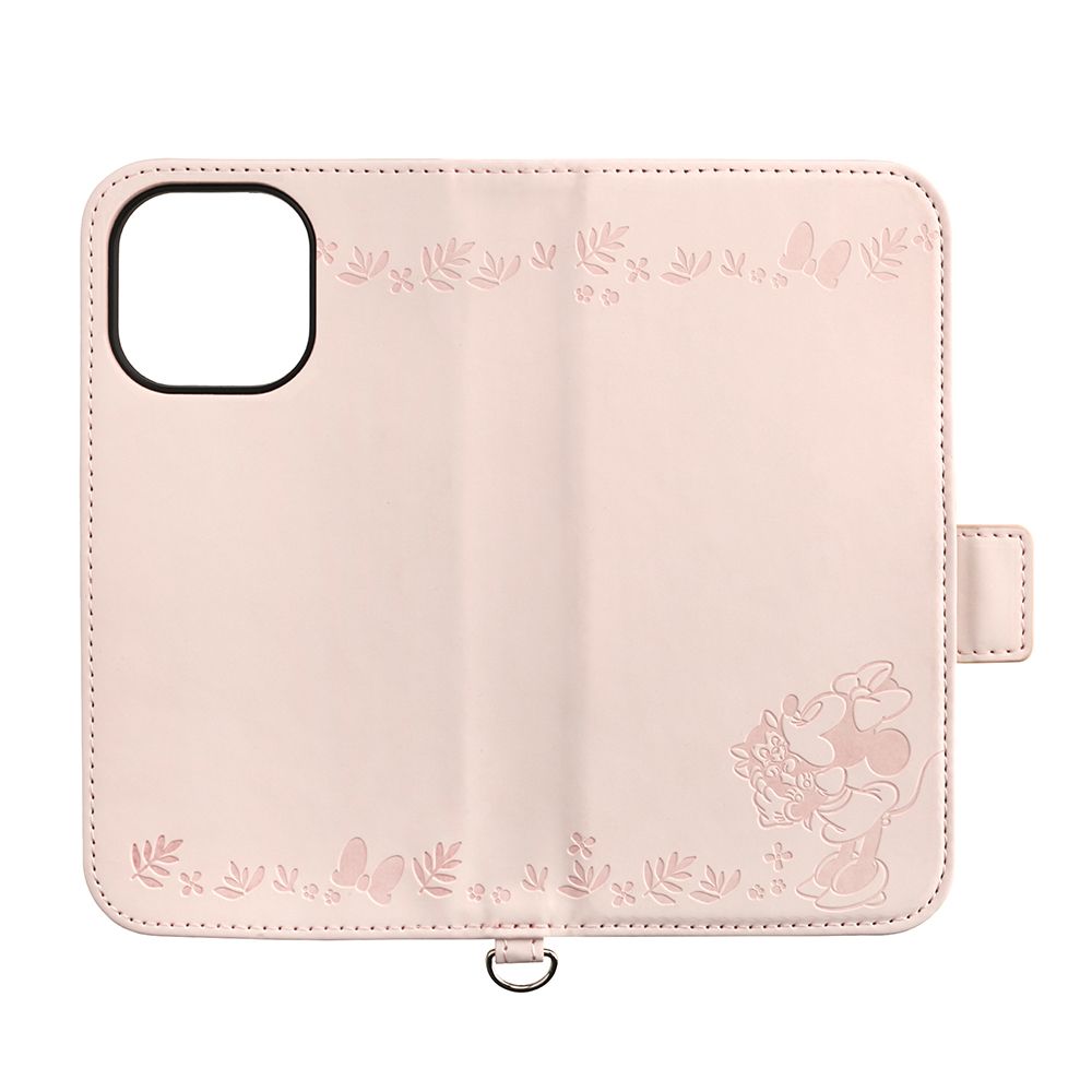 ミニーマウス iPhone 14 Pro用 フリップカバー