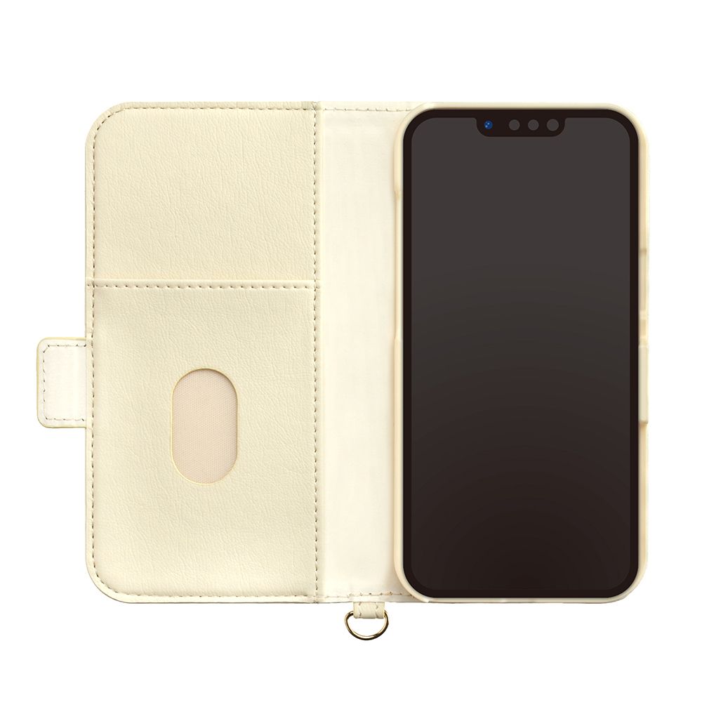 くまのプーさん iPhone 14 Pro用 フリップカバー