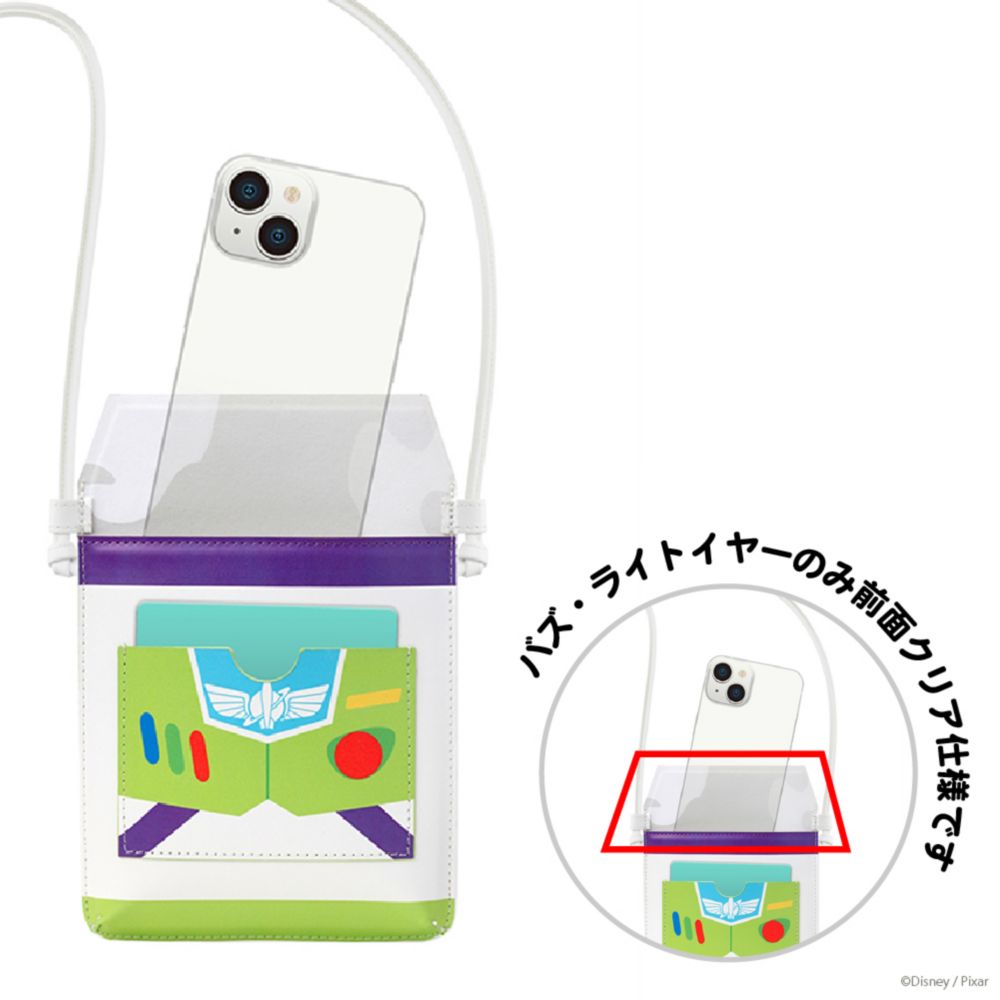 バズ・ライトイヤー スマートフォン ショルダーポーチ