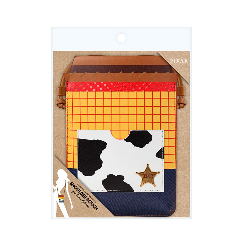 ウッディ スマートフォン ショルダーポーチ