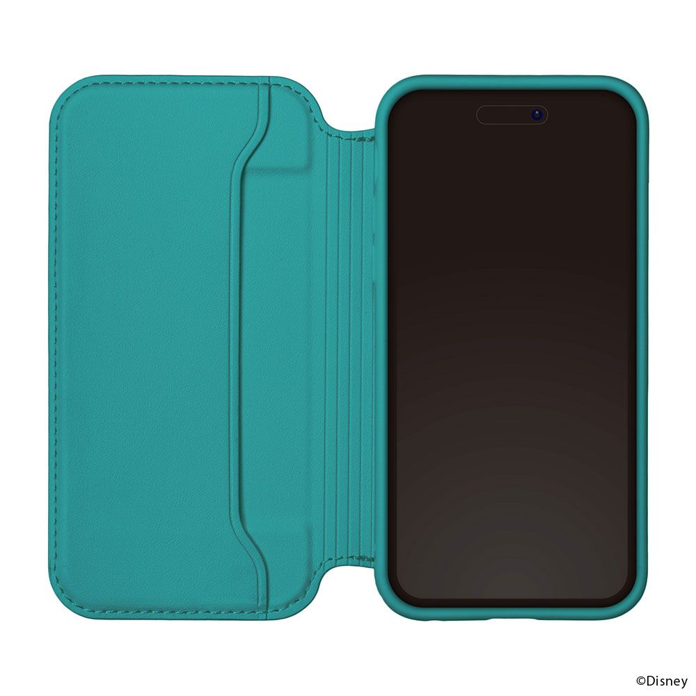 アリエル iPhone15Pro 用 ガラスフリップケース