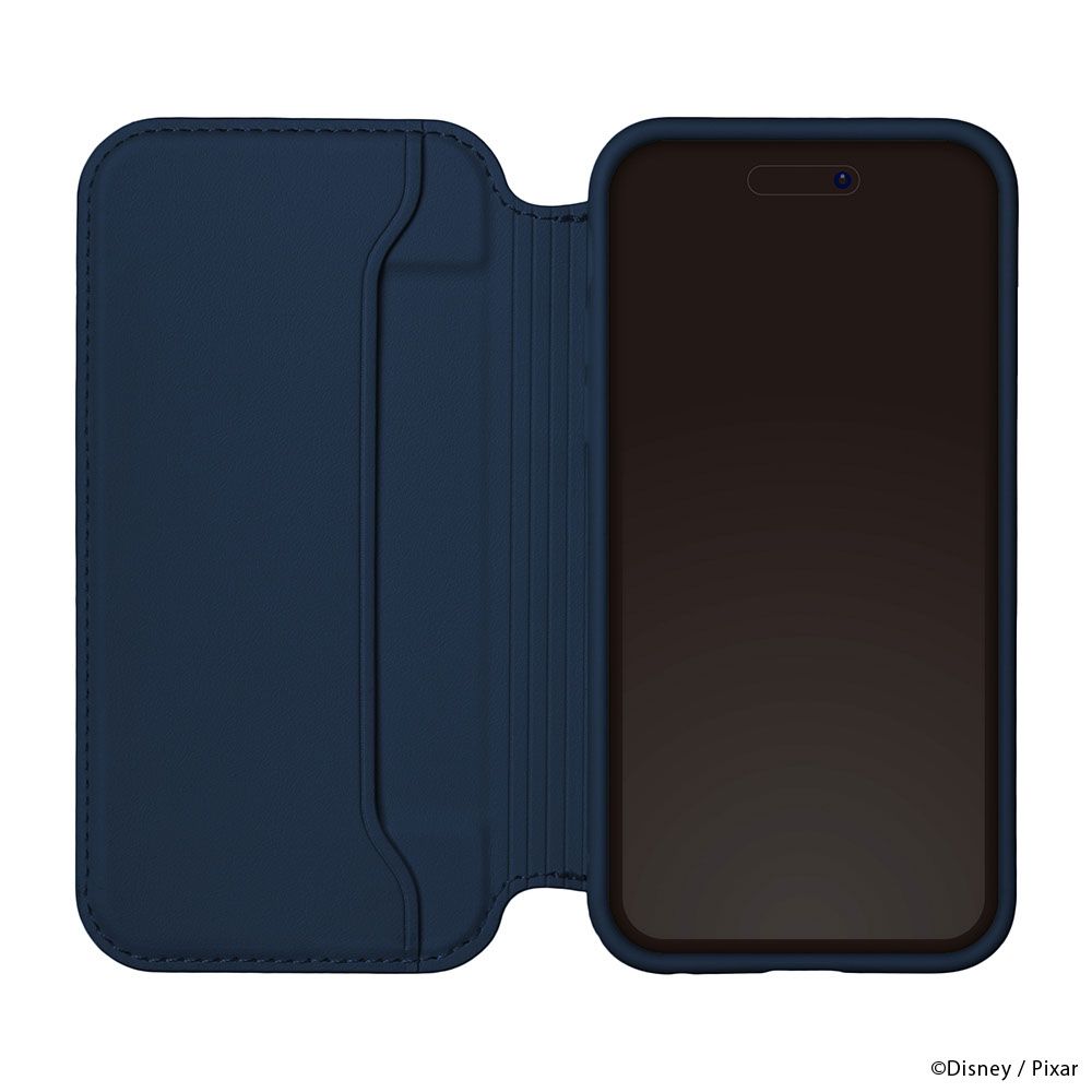 トイ・ストーリー iPhone15Pro 用 ガラスフリップケース