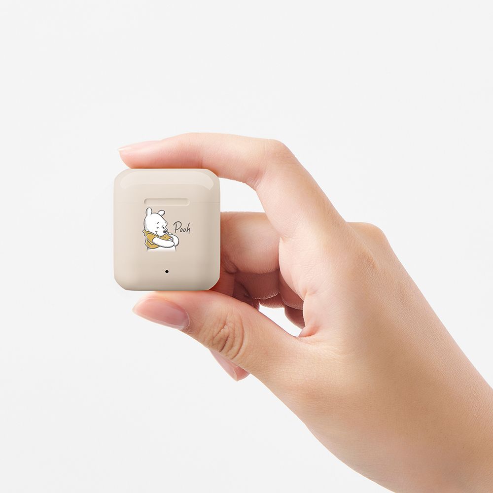 くまのプーさん　完全ワイヤレス ステレオイヤホン インナーイヤータイプ