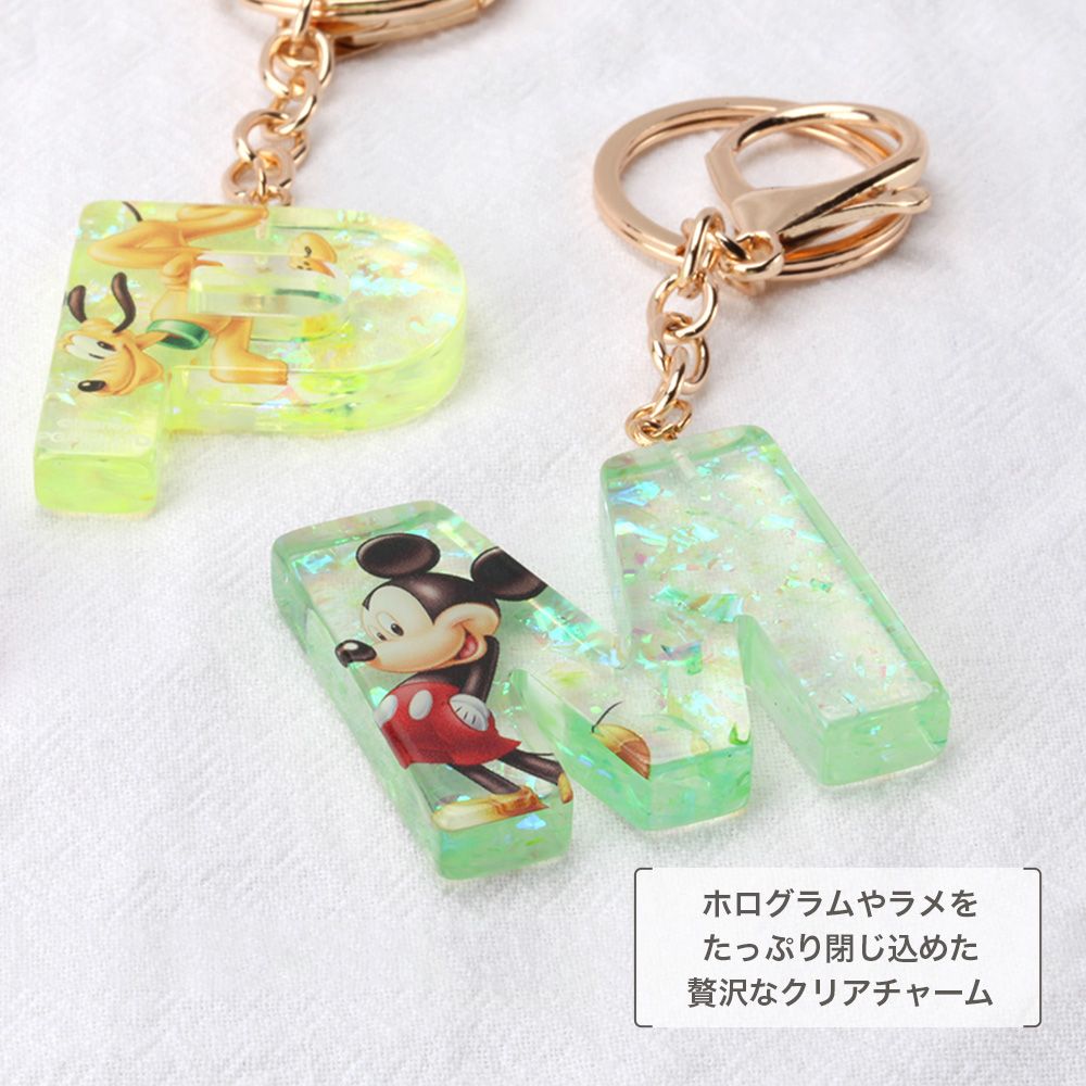 シンデレラ アルファベットチャーム