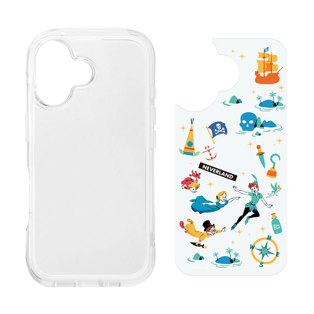 ピーター・パン iPhone16 用 エアクッションケース