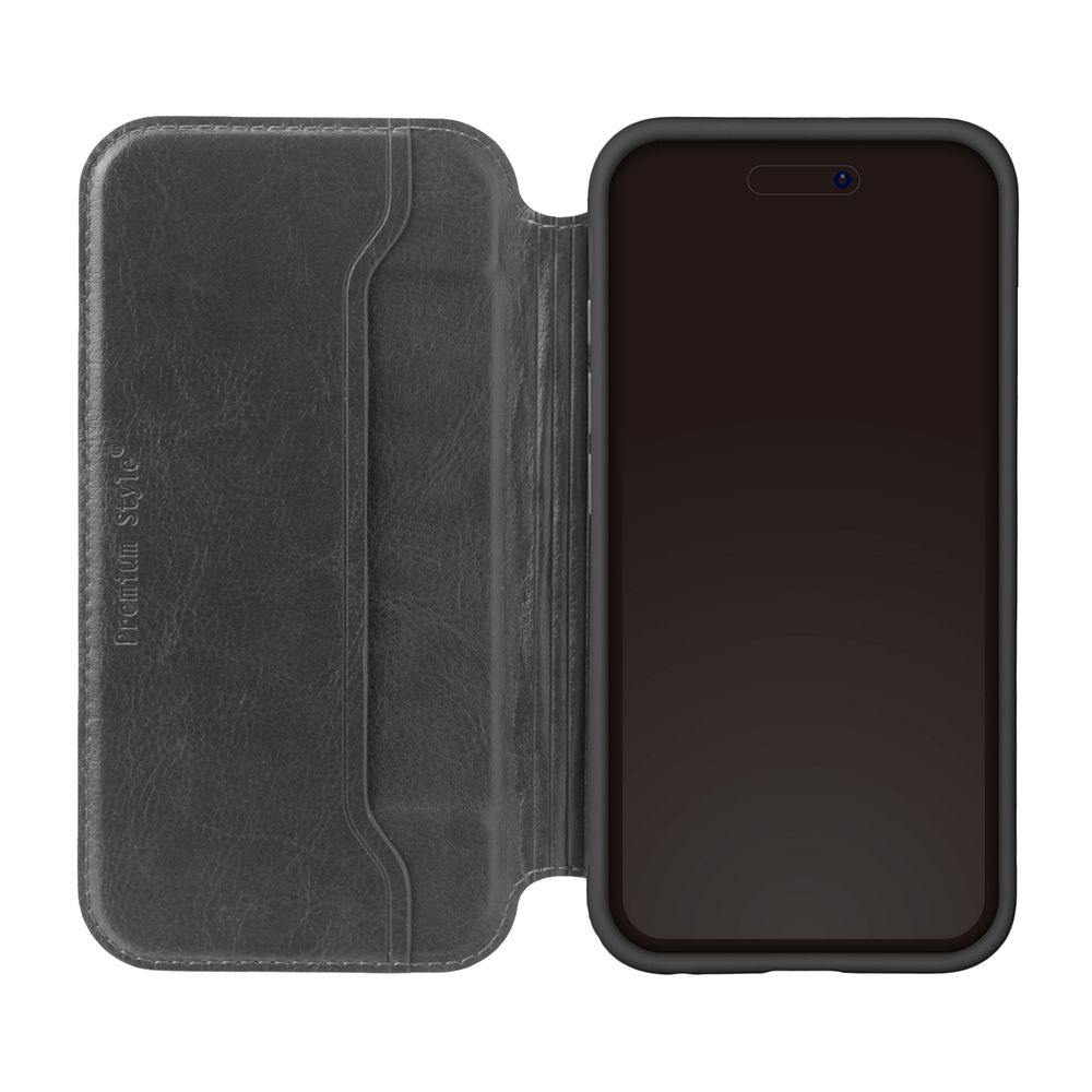 ミッキーマウス iPhone 16 Pro用 ガラスフリップケース