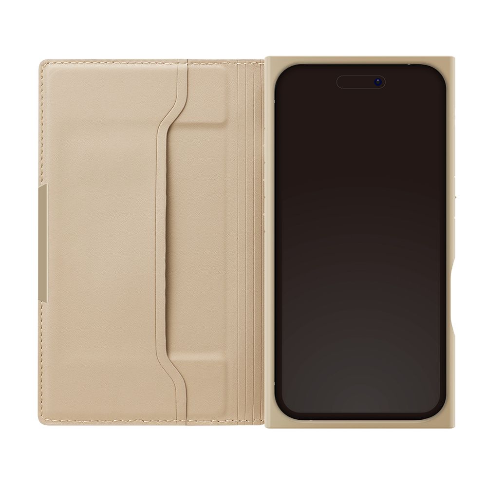 ミッキー＆ミニー iPhone 16 Pro用 クリアフリップケース