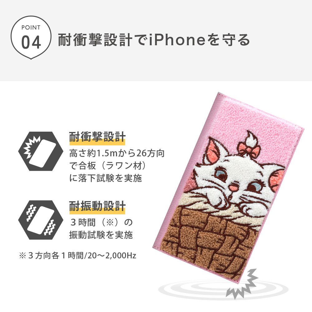 ドナルドダック iPhone 16 Pro用 クリアフリップケース