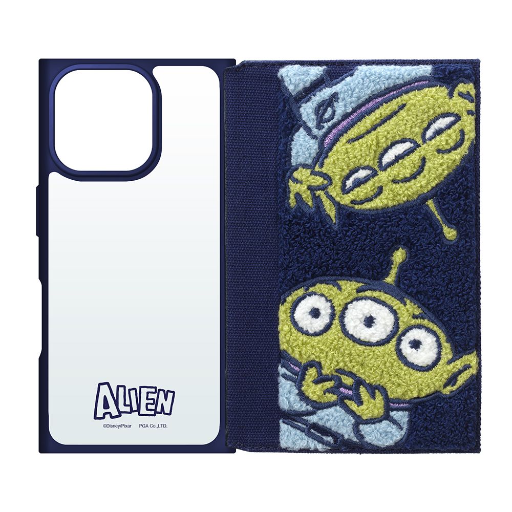 エイリアン iPhone 16 Pro用 クリアフリップケース