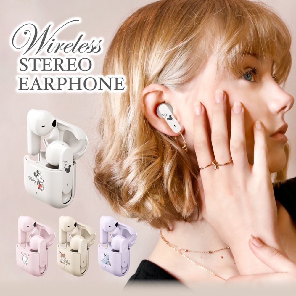 ベイマックス 完全ワイヤレス ステレオイヤホン インナーイヤータイプ