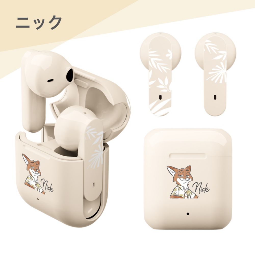 ニック 完全ワイヤレス ステレオイヤホン インナーイヤータイプ