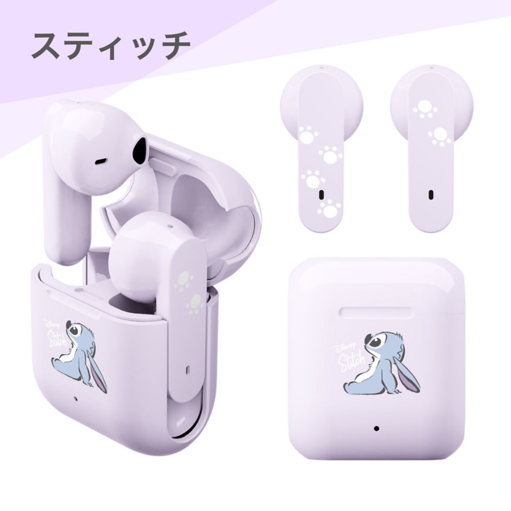 スティッチ 完全ワイヤレス ステレオイヤホン インナーイヤータイプ