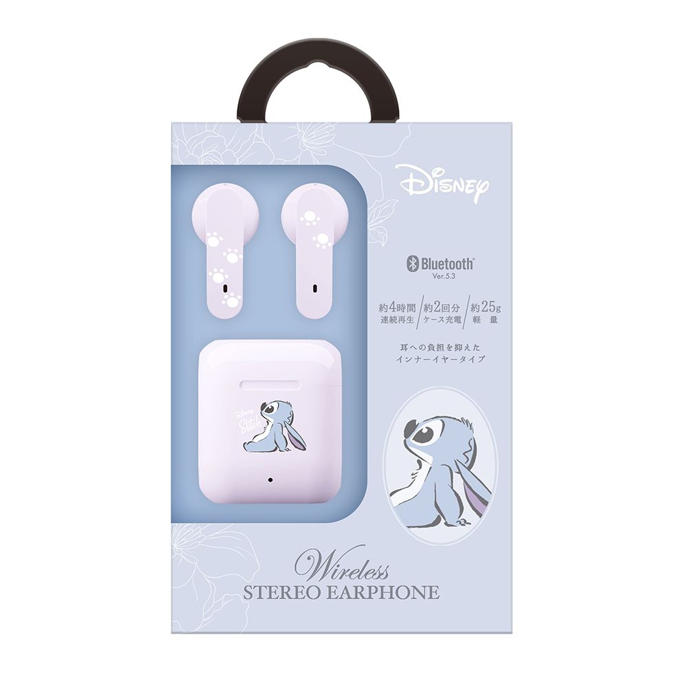 スティッチ 完全ワイヤレス ステレオイヤホン インナーイヤータイプ