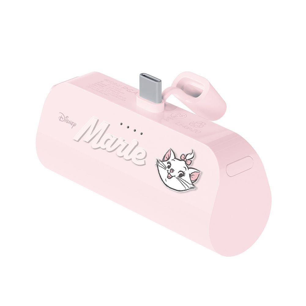ディズニーマリー USB Type-C 直挿しモバイルバッテリー 5,000mAh/PD20W
