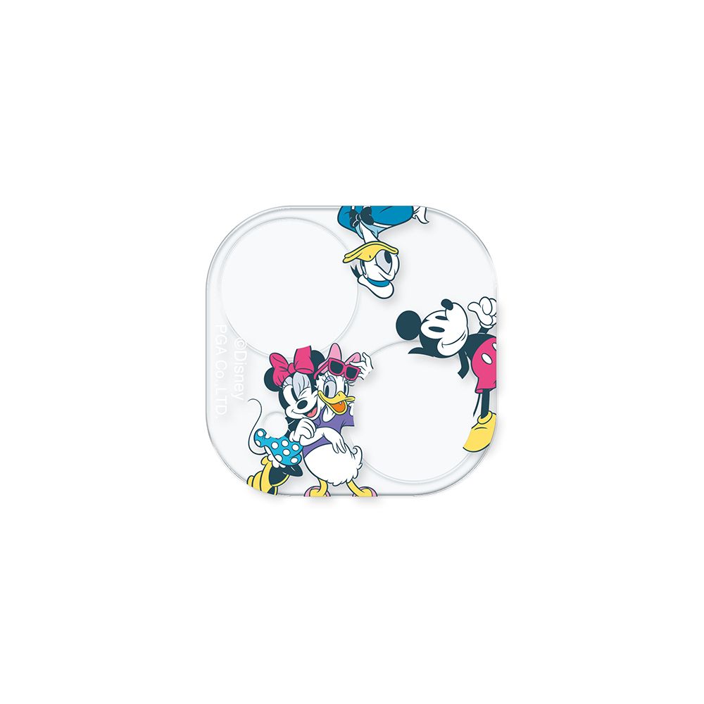 ミッキー＆フレンズ iPhone 14/14 Plus/15/15 Plus用 カメラフルプロテクター