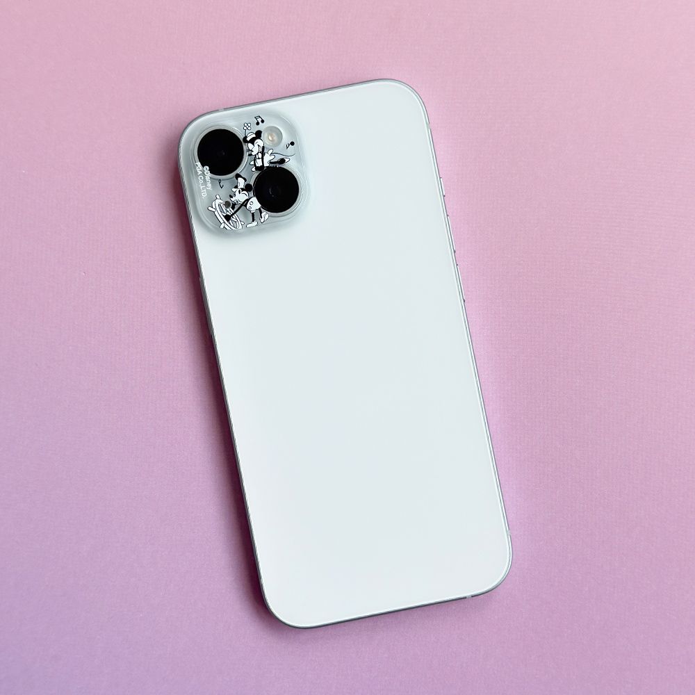 くまのプーさん iPhone 14/14 Plus/15/15 Plus用 カメラフルプロテクター