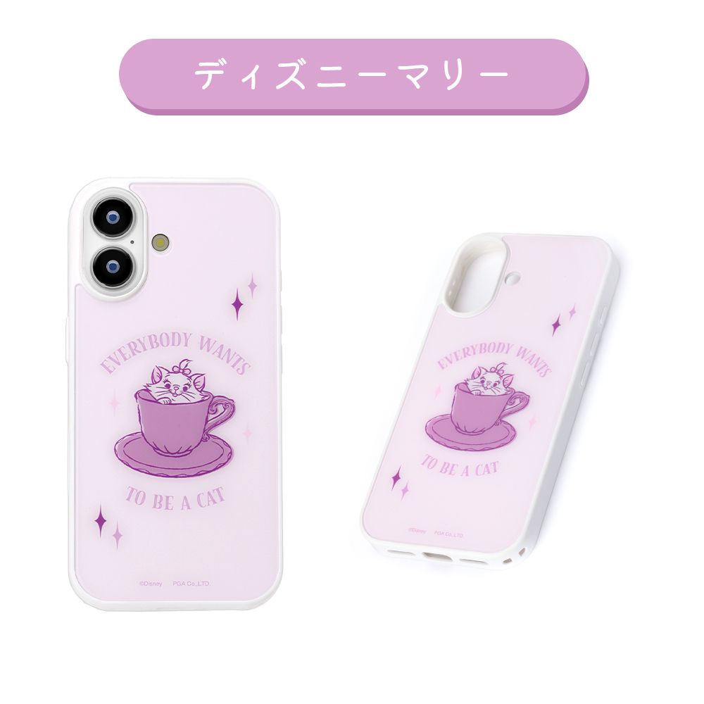 ディズニーマリー iPhone 17用 MagSafe対応 アクリルパネルケース