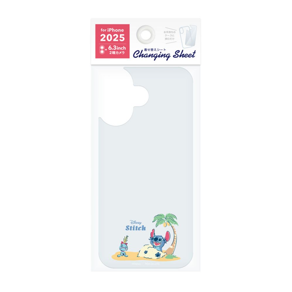 スティッチ iPhone 17クリアケース用 着せ替えシート